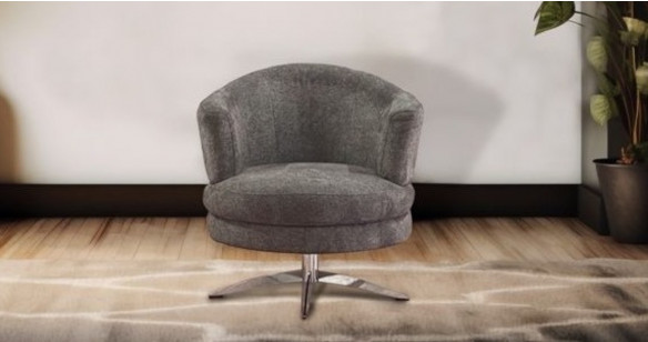 ANTIBES fauteuil pivotant micronabuck ou 100% Cuir 