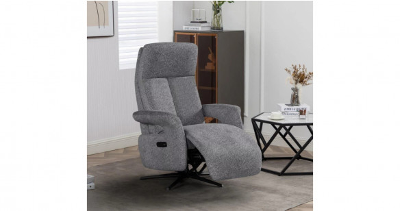 ASTON Fauteuil Relaxation tissu