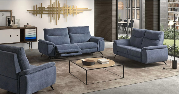 BALI Canap� en tissu Relaxation �lectrique ou Fixe 