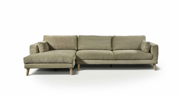 KALYSO Canap D'angle en Tissu