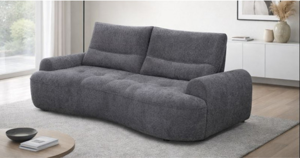 SACRAMENTO canap� en Tissu avec dossier avance-recule