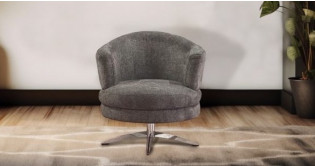 ANTIBES fauteuil pivotant micronabuck ou 100% Cuir 