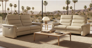 VALENTIN Canap� Relaxation �lectrique ou fixe 100% Cuir