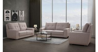 VERTIGE Canap Tissu pieds bois