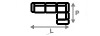 Canap d'angle 4/5places D