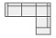 Canap 2places Angle terminal Droit