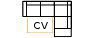 Convertible 2places Angle terminal Droit