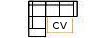 Convertible 2places Angle terminal Gauche