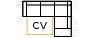 Convertible 3places Angle terminal Droit