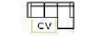 Convertible 2,5places Mridienne Droite