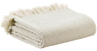 Plaid chiné Jane Perle 130 x 160