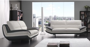 NINO Cuir ou Microfibre Bicolore