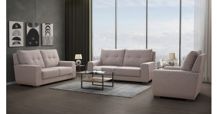 VERTIGE Canap Tissu pieds bois