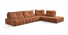 COPACABANA canap� d'angle tissu enti�rement modulable Dossiers Avance-Recule