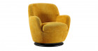 COSY fauteuil pivotant en tissu