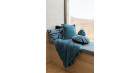 Coussin Fara brodé Quartz 40 x 65
