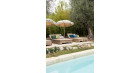 Coussin imprimé Alga outdoor Bronze 40 x 65