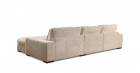 FLORA Canap� d'Angle M�ridienne en tissu 