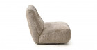 JOYCE fauteuil pivotant en tissu