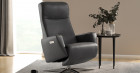 OLAF fauteuil repose-pieds intgr lectrique tissu ou cuir