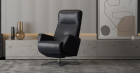 OLAF fauteuil repose-pieds intgr manuel tissu ou cuir