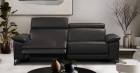 OZIRIS 100% Cuir Relaxation avec t�ti�res Electrique (en option) ou canap� Fixe
